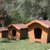 cuccie per cani in legno