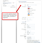 Se non avete un conto Paypal vi basterà effettuare la transazione compilando i campi contrassegnati con i dati della vostra carta.