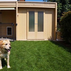 Casetta per capre e animali da giardino in legno - La Pratolina